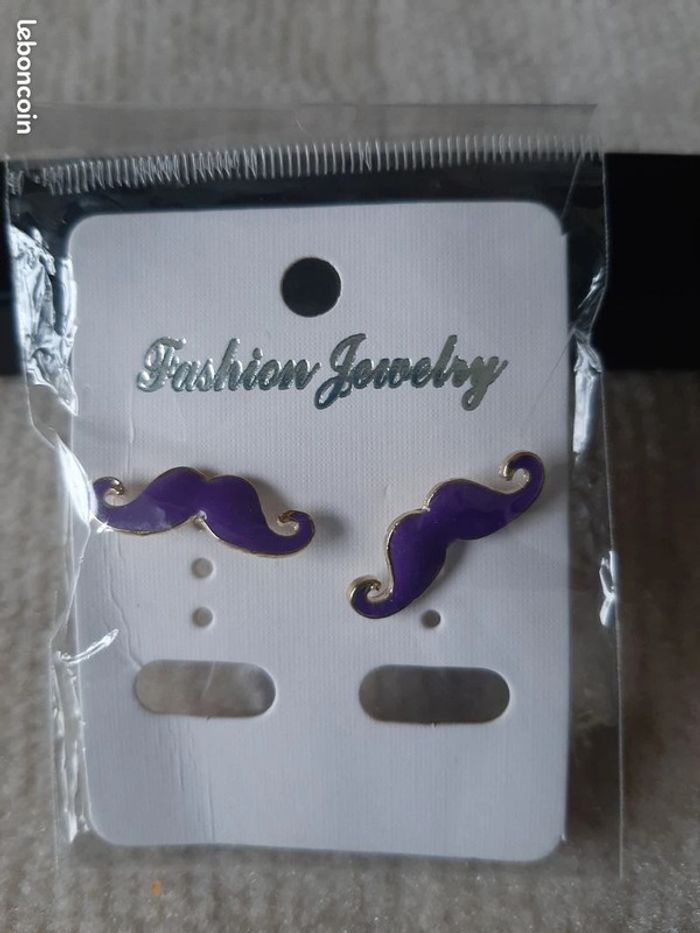 Lot de 9 paires de boucles d'oreilles - photo numéro 2