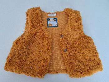 Boléro molletonné moutarde orchestra 6 ans