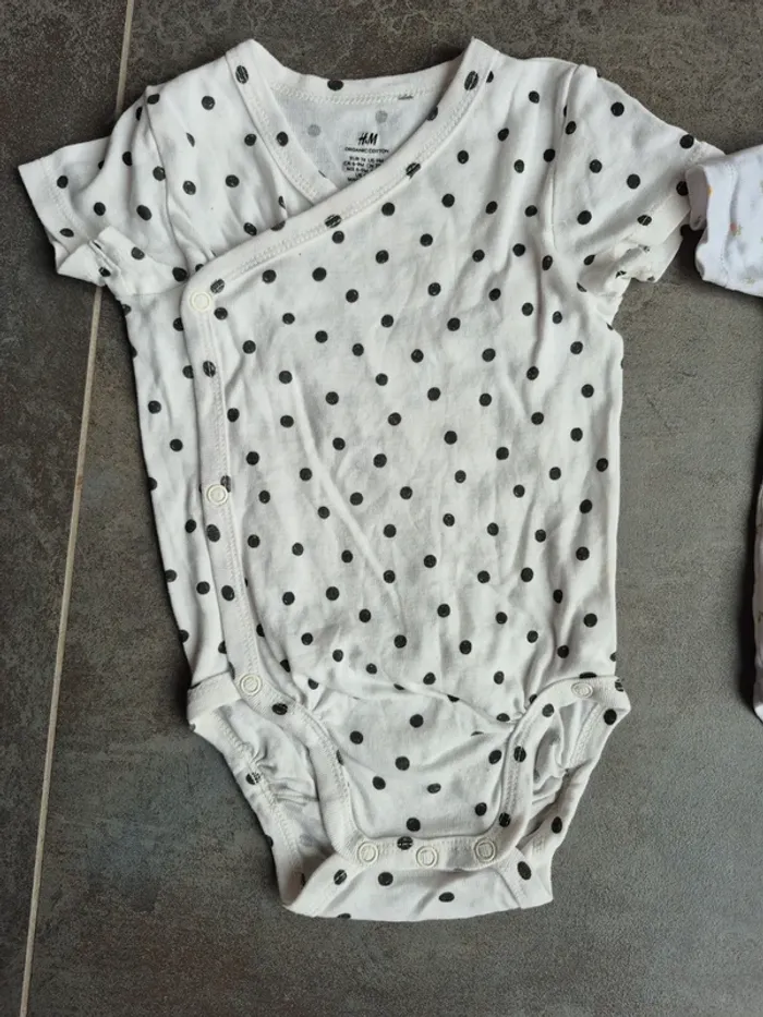 Lot de bodies 9 mois + 1 barboteuse - photo numéro 7