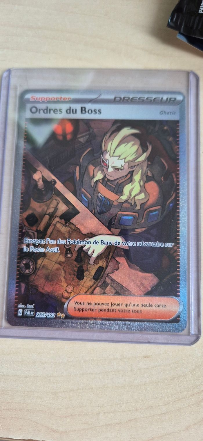 Pokemon ordre du boss 265/193 - photo numéro 1