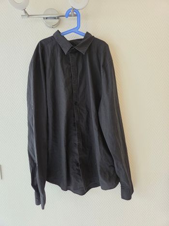 Chemise manche longue noir