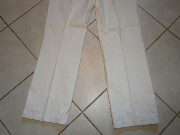 Jeans blanc cassé J. RIU Taille 42 - photo numéro 9