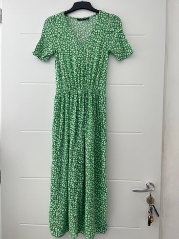 Robe, longue fleurie, Kiabi, taille 34