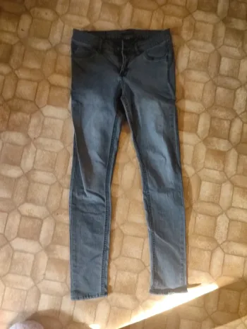 Jean Kiabi 38 gris