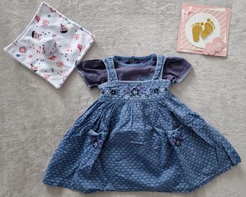 Ensemble Robe & T-shirt bleu - 9M - Sergent Major (Satisfaisant)