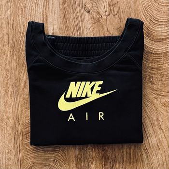 Pull/sweat noir Nike Air pour femme, taille XS