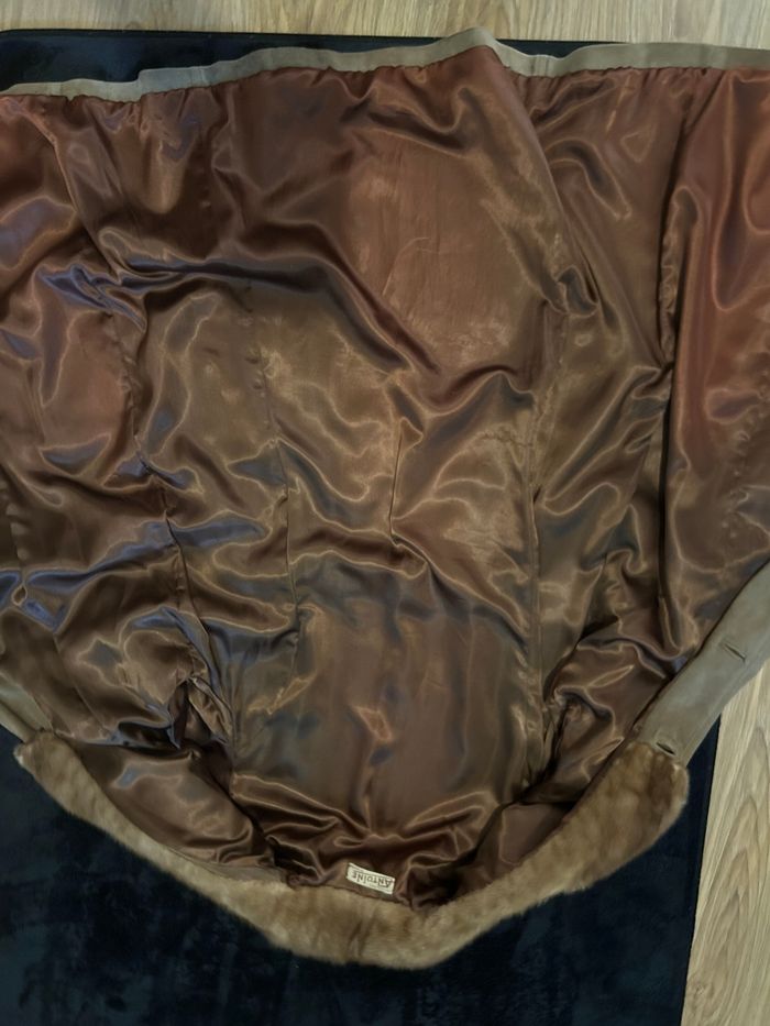 Manteau en daim vintage - photo numéro 8