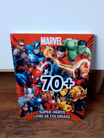Livre de coloriage Super-Héros Marvel