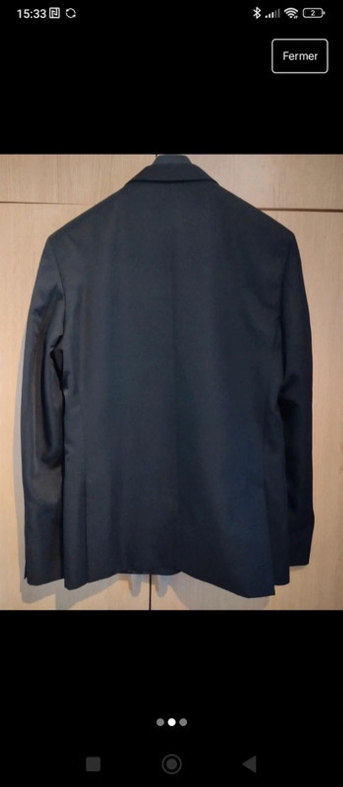 Veste de costume noire - photo numéro 2