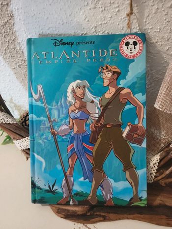 Livre enfant "Atlandide l'empire perdu"
