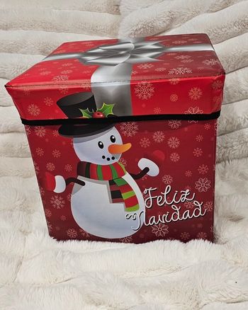 Pouf de rangement de Noël 🎄 Neuf