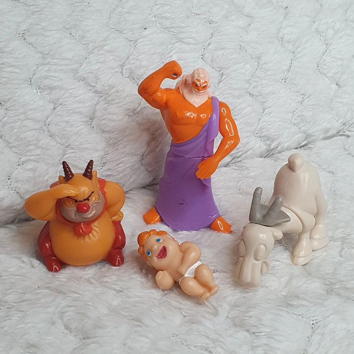 Lot de figurines Nestlé Hercules disney figure - photo numéro 1