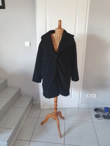 Manteau femme taille M noir Neuf