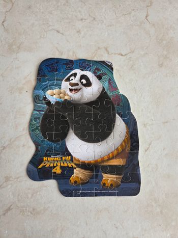 Puzzle Burger King Kung Fu Panda 4 - 32 pièces (complet )