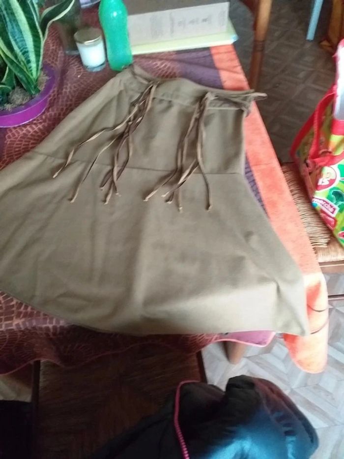 Jupe facon peau femme taille 40 camaieu - photo numéro 3