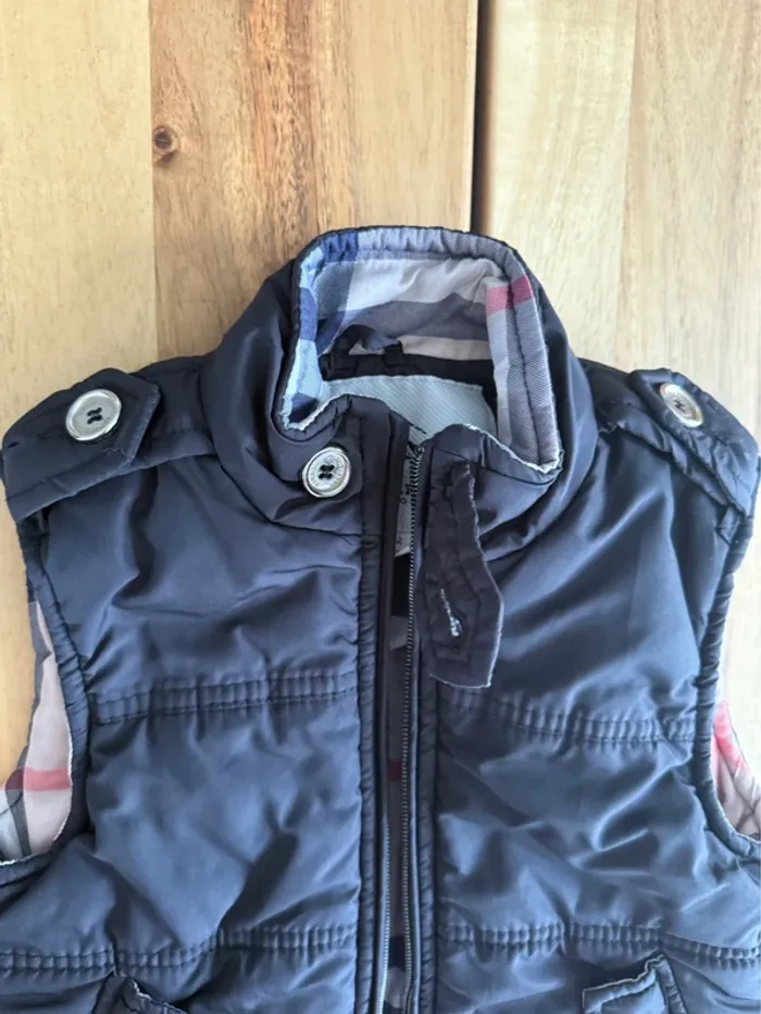 Veste sans manches burberry 12 18 mois - photo numéro 9