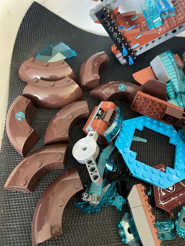 Lego Chima lot vrac 70145 mammouth des glaces non complet pièces détachées officiel - photo numéro 3
