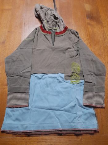 Pull à capuche Captain Tortue 6 ans