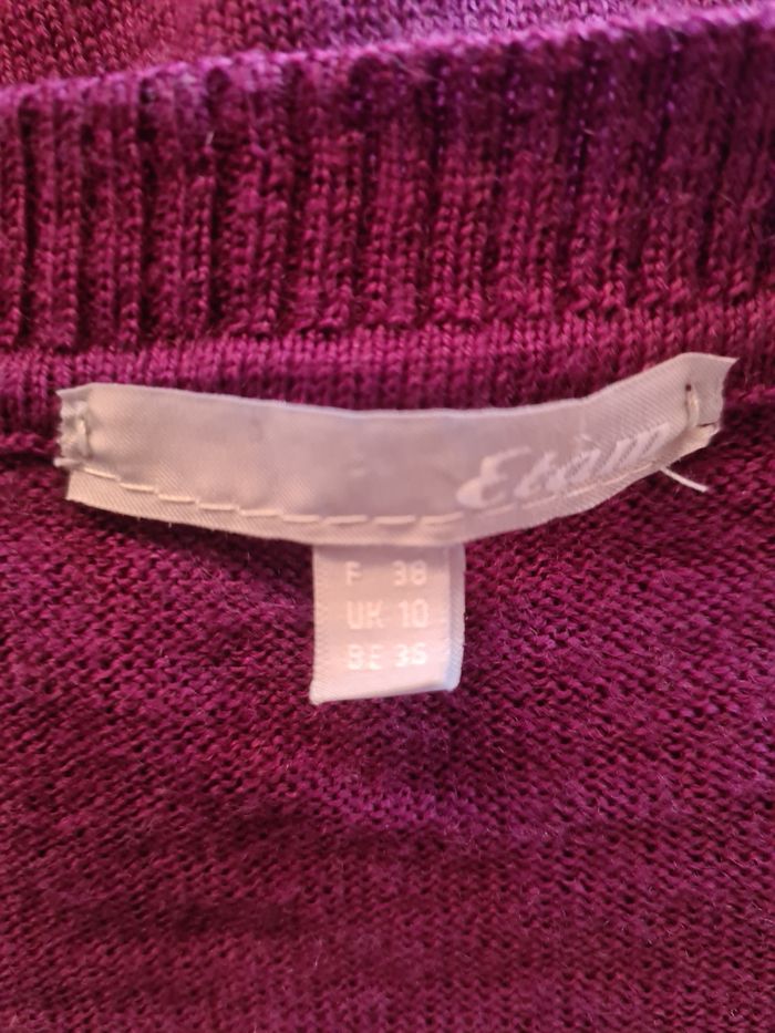 Robe pull parme / Taille 38 - photo numéro 3