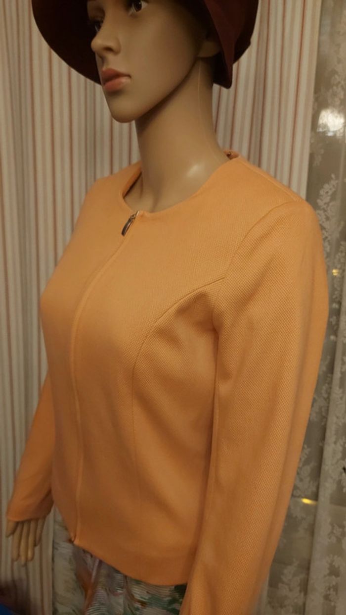 Veste Terre Bleue t 36 en coton - photo numéro 7