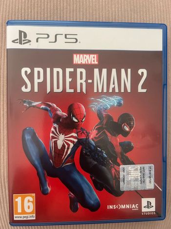 Spider-Man PS5 – Jaquette IT, version française incluse – Très bon état