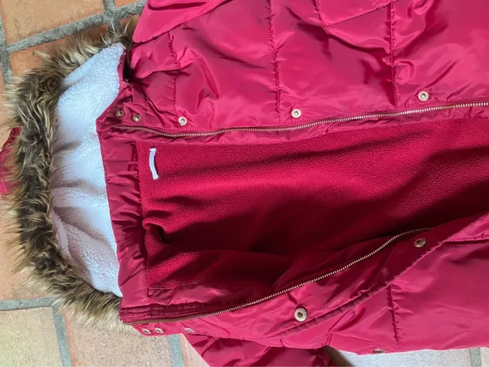 Manteau rouge chaud Monoprix 6 ans - photo numéro 5