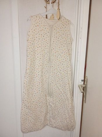 Turbulette gigoteuse tog1 garçon beige à motif  de 90 cm, de 18 mois à 2ans, non réglable mi saison été 