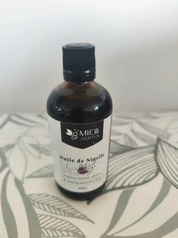 Miel et vertus huile de nigelle 100ml valeur 14€ exp 09/26