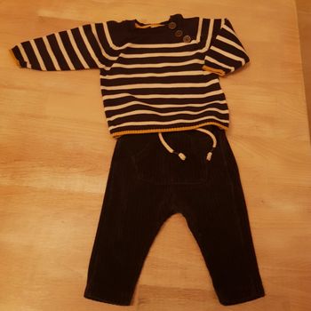 Ensemble bébé garçon 3 mois