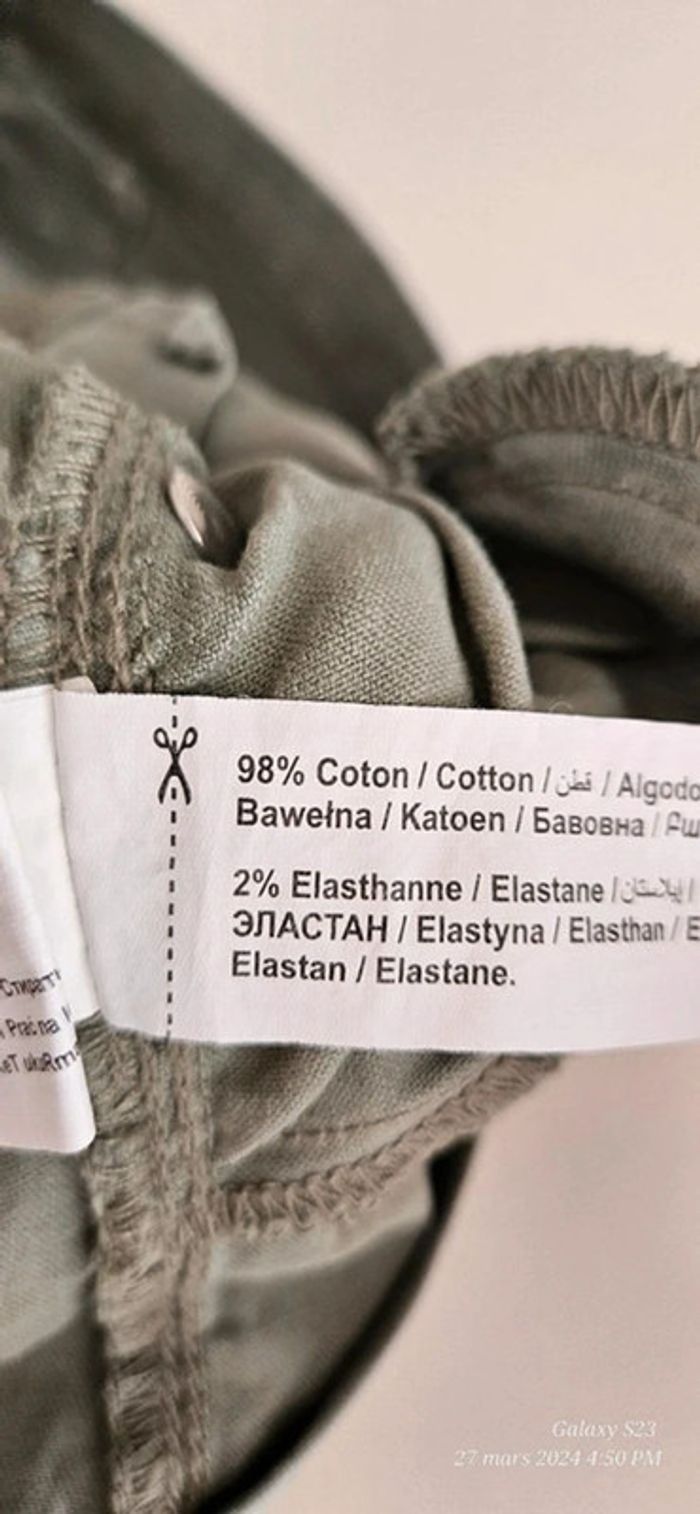 Ensemble jupe en jean et blouse fleurie 6/8A tao - photo numéro 5