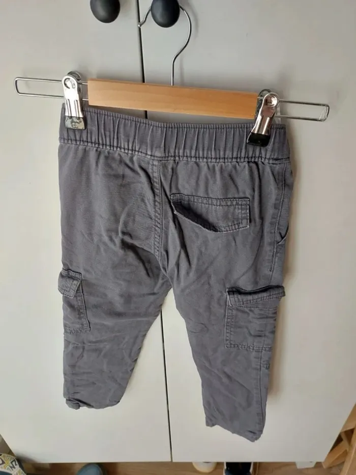 Pantalon cargo gris C&A 3 ans - photo numéro 5