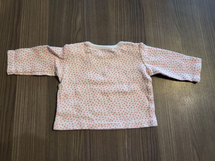 Maillot manche longue taille 1 mois (56 cm) - photo numéro 2