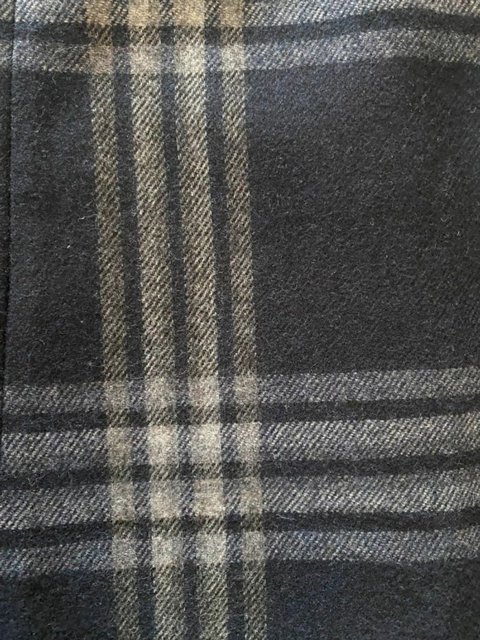 Robe Tara Jarmon marine et grise à carreaux taille 42 - photo numéro 20