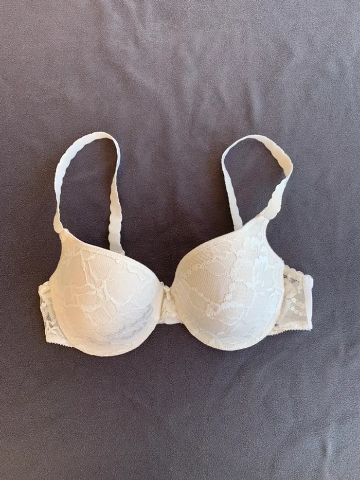 Soutien-gorge Darjeeling blanc cassé 85C