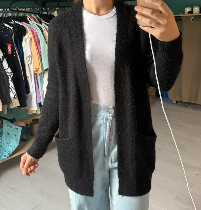 gilet mi long