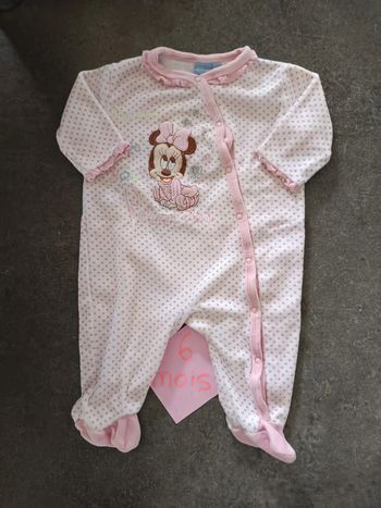 Pyjama Minnie bébé 6 mois