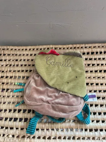 Cartable crèche / maternelle broder Camille - Les jolies pas beaux