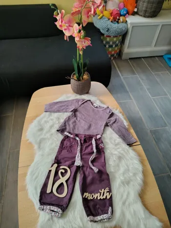 Ensemble fille 🎀 18 mois