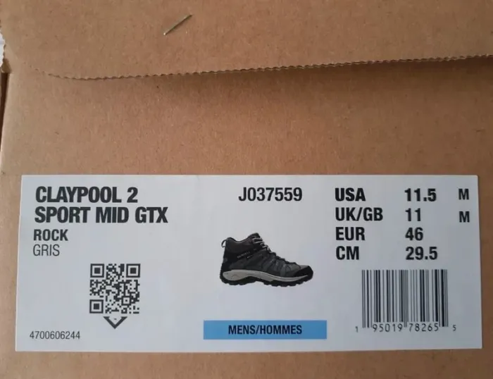 Merrell Claypool 2 sport mid goretex - photo numéro 6