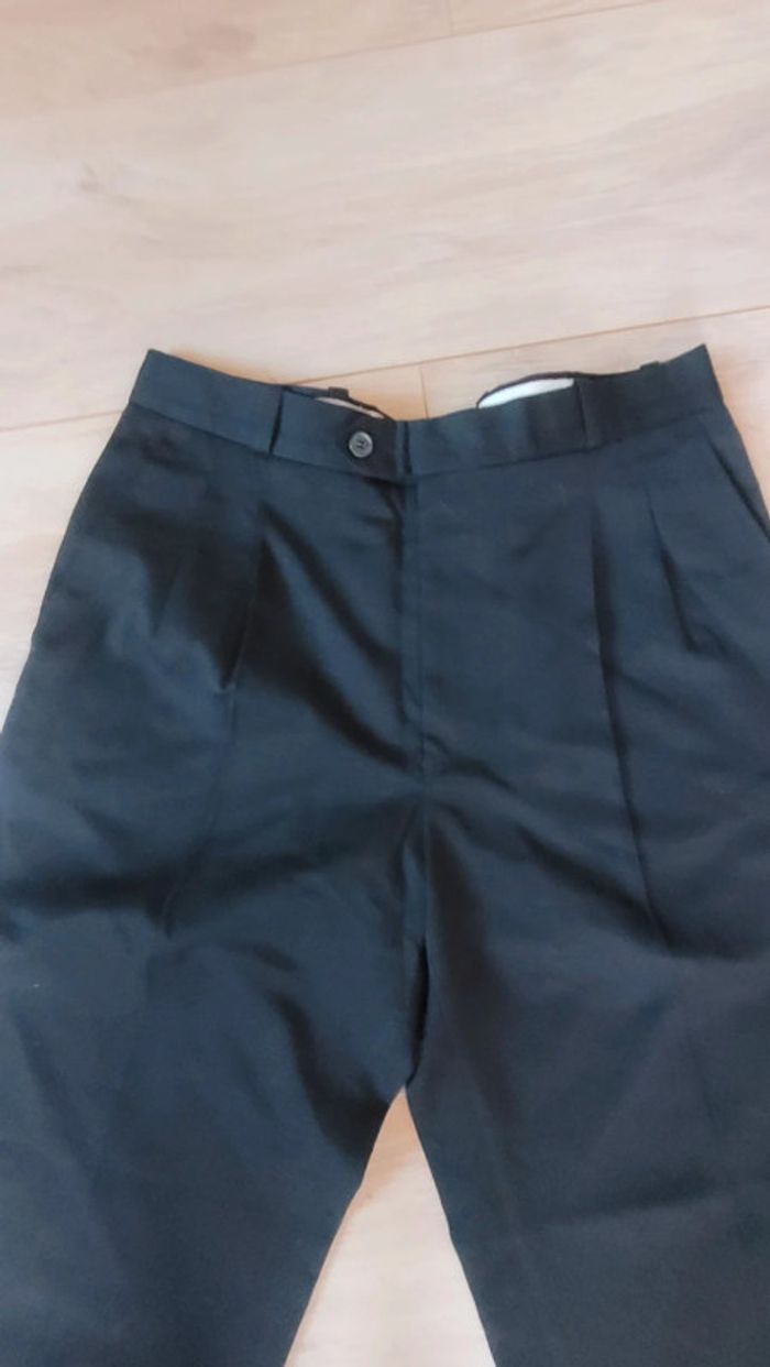 pantalon costume homme taille 42 Brice noir - photo numéro 2