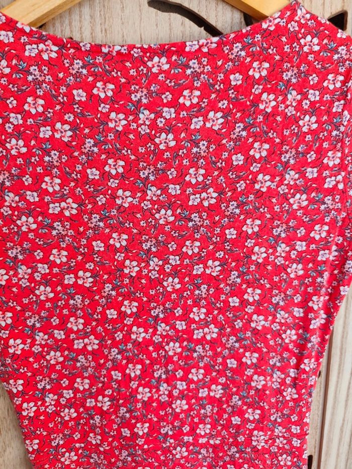 Robe fluide et légère imprimée fleurie Taille XS Springfield - photo numéro 11