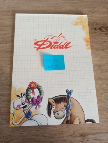 Bloc Diddl A5 341 reste 35 feuilles.