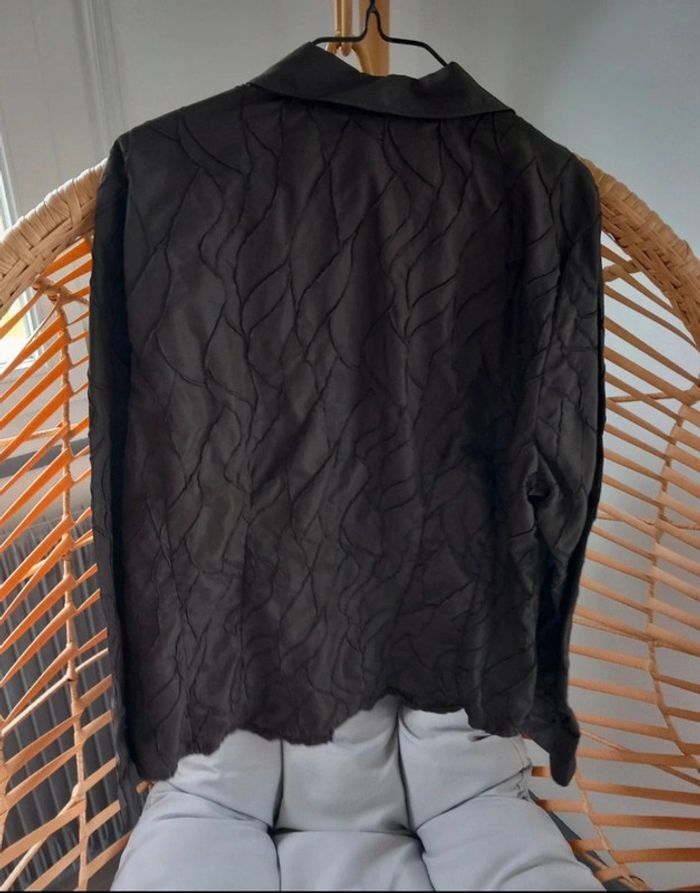 Haut manches longues à motif femme taille 44 - photo numéro 4