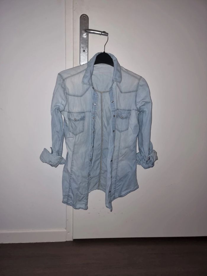 Chemise jeans - photo numéro 2