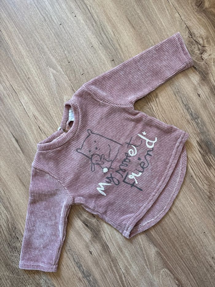 Ensemble pull doux + pantalon 9 mois - photo numéro 2