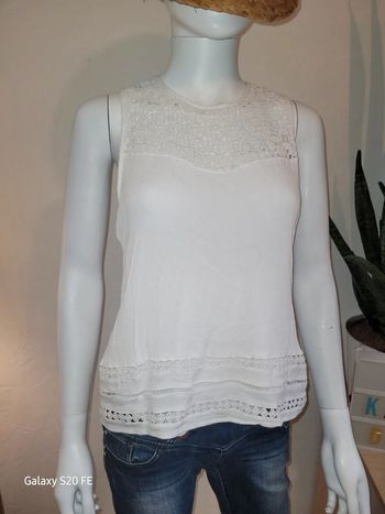 Débardeur broderies