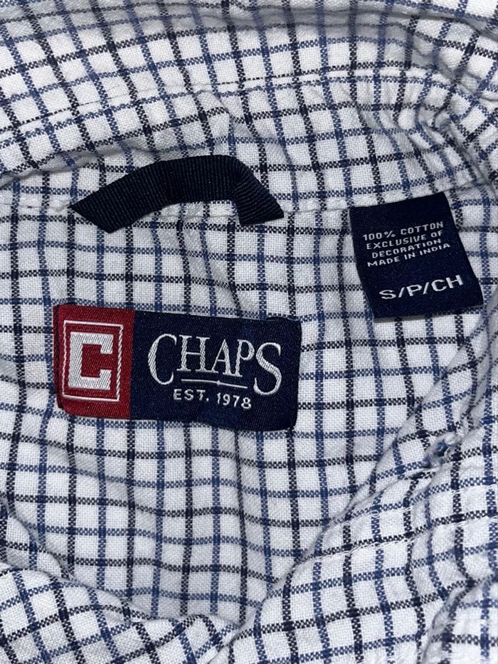 Chemise à carreaux CHAPS (Ralph Lauren) - photo numéro 3
