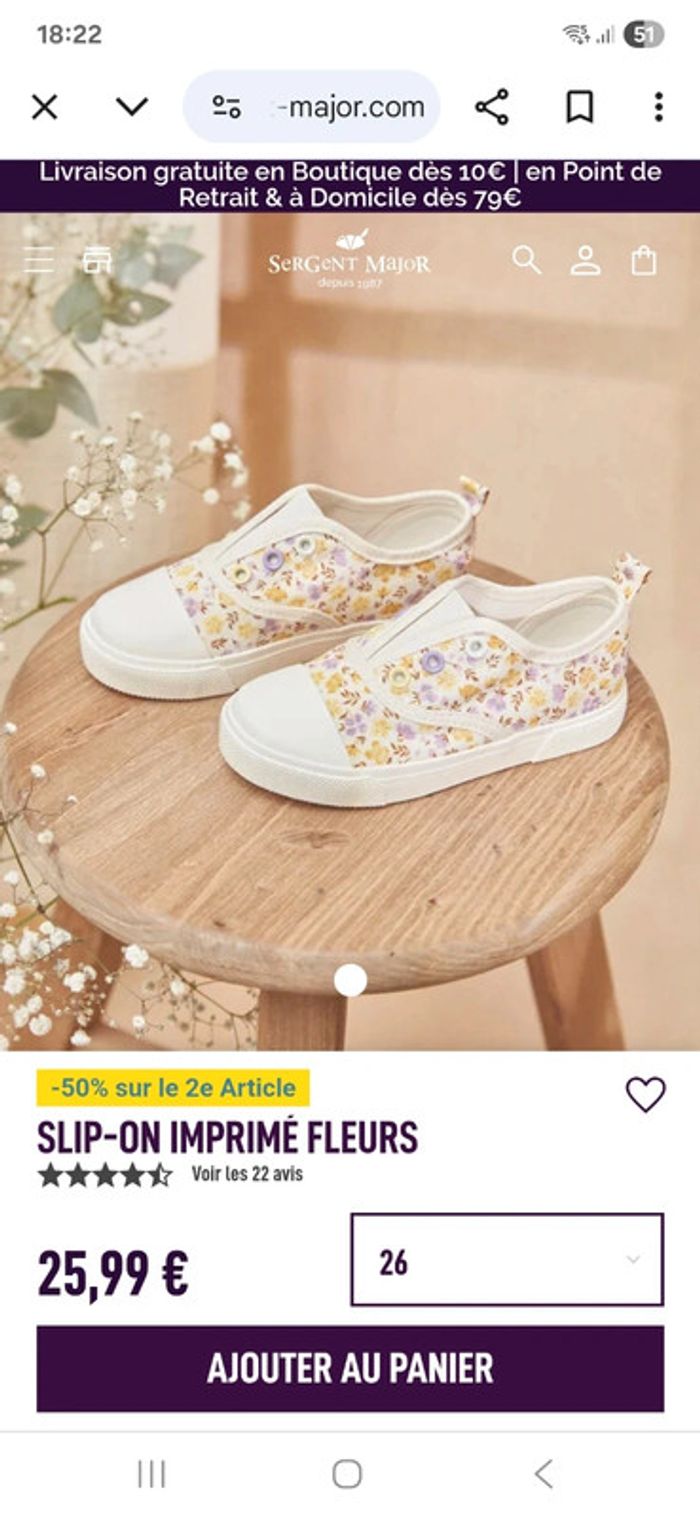 Chaussures Sergent Major