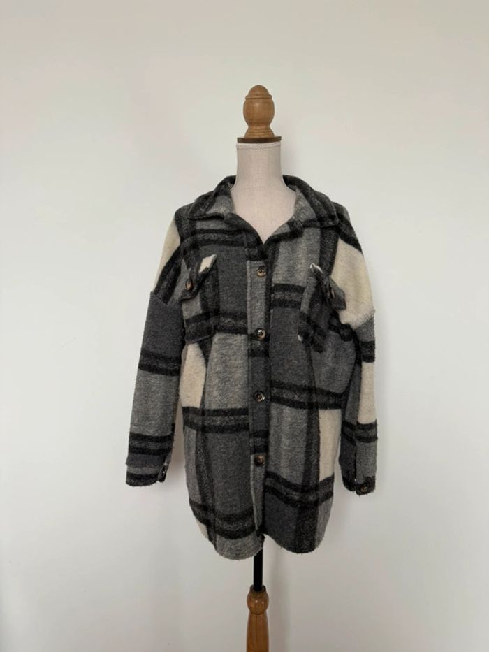 Chemise veste manteau Folder Coat abrigo Cappotto jas Casaco vest veste folder Poches camisa - photo numéro 3