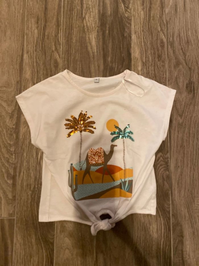 Lot de tee-shirts manches courtes filles - photo numéro 5